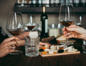 Wine tasting in Blue Ridge, GA