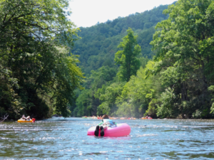 Tubing in Blue Ridge, GA